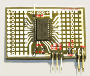 Внешний вид SMD платы для ATTiny2313