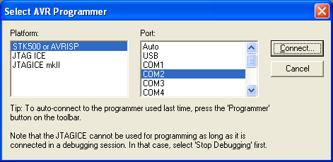 Выбор программатора