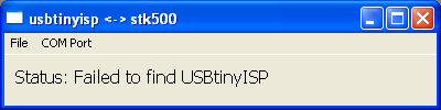 не найден USBtiny