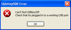 не найден USBtiny